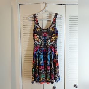 Blackmilk neon moth dress